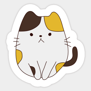 Angry Cat Sticker